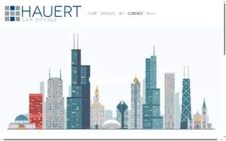 Hauert Law Office website