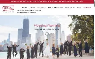 HBIC Weddings of Elmhurst website