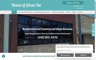 House Of Glass website