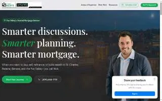 Nick Ferrante Mortgage Group of Elmhurst website