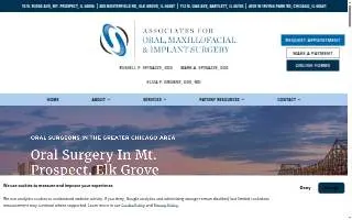 Associates For Oral, Maxillofacial & Implant Surgery, LTD. website