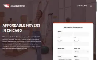 Available Mover website