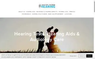 Land of Lincoln Hearing website