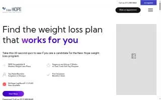 New Hope Surgical website