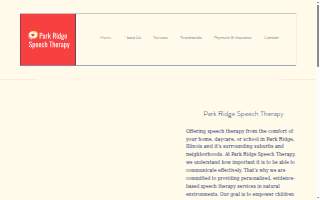 Park Ridge Speech Therapy of Elmwood Park