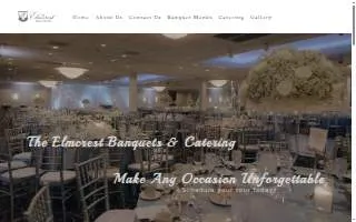 The Elmcrest Banquets website