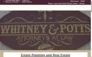 Whitney & Potts Ltd website