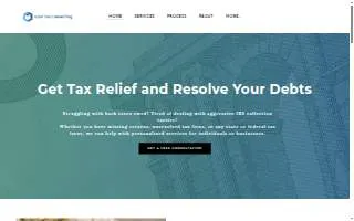 Cole Tax Consulting website