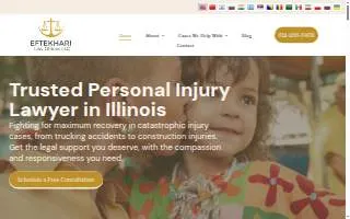 Eftekhari Law Office LLC website