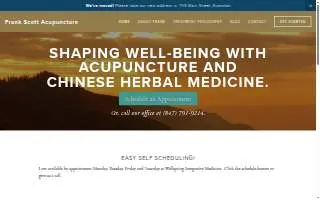 Frank Scott Acupuncture website