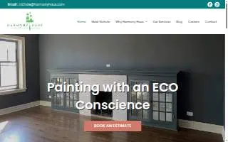 Harmony Haus Painting website