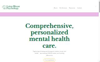 Lotus Bloom Psychology