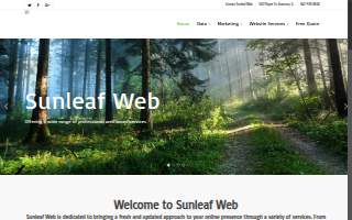 Sunleaf Web