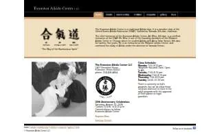 The Evanston Aikido Center website