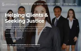 Attorney Martin Perez, LLC website