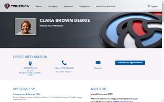 Clara Brown Debrie: Primerica - Financial Services