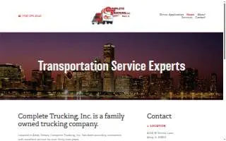 Complete Trucking Inc of Evergreen Park website