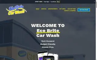 Eco Brite Car Wash of Evergreen Park website