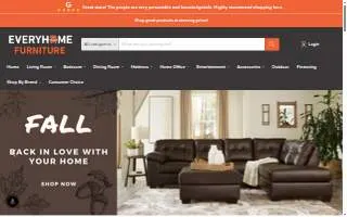 Everyhome Furniture website
