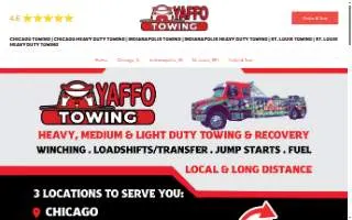 Yaffo Towing website