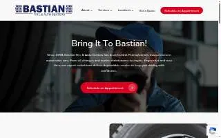 Bastian Home Inspection website