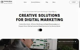 Creative Brew Studio website