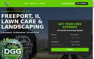 DGGLawnMaintenance website