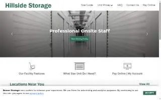 Hillside Studio website