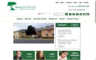 Sinnissippi Centers of Freeport website