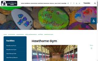 Hawthorne Gym website