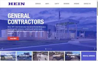 Hein Construction Co Inc website