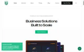 Prairie Shields Technology website