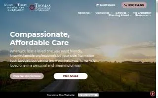 Watson Thomas Funeral Home And Crematory website