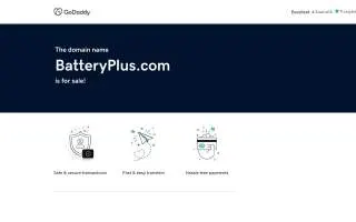 Batteries Plus of Geneva website