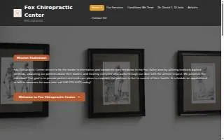 Fox Chiropractic Center website