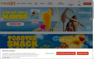 Tropical Smoothie Cafe of Geneva website