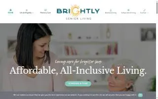 Brightly Senior Living website