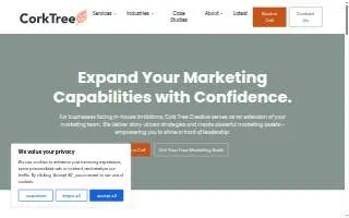 Cork Tree Creative, Inc. of Glen Carbon website