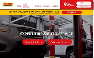 Dobbs Tire & Auto Centers of Glen Carbon website