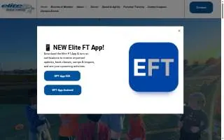 Elite FT website