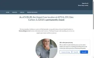 Gateway Urgent Care of Glen Carbon website