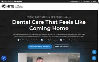 Hite Family Dentistry - Edwardsville website