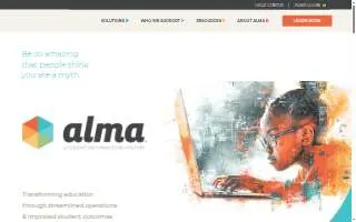 Alma Dance School LLC website