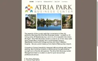 Atria Park of Glen Ellyn website