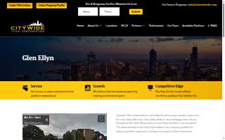 Citywide Title Corporation of Glen Ellyn