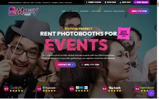 Marky Booth Photo Booth Rental | Chicago of Lombard website
