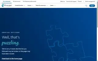 My Financial Advisor, a division of Principal Resource Group website