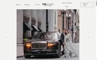 Visi Studio website