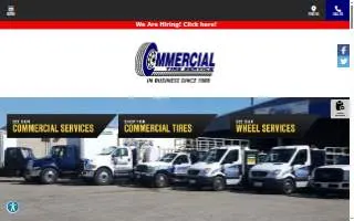 Commercial Tire Services of Glendale Heights website