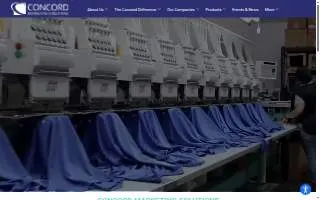 Concord Marketing Solutions website